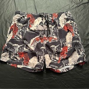 Large Tiger Swim-Trunks
